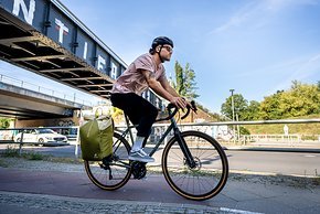 Deuter Xberg – die Fahrradtasche ist auch ein Rucksack.