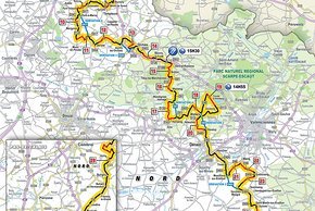 Die Strecke von Paris-Roubaix 2019