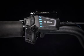 Die LED Remote des Bosch Smart System versorgt dich mit Infos zum Akku und der gewählten Unterstützungsstufe
