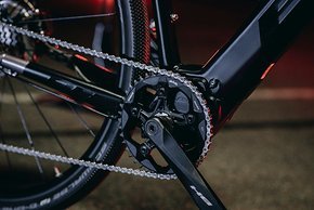 Die BH-Bikes Core Serie hat einen Mittelmotor mit geringem Q-Faktor von 163 mm