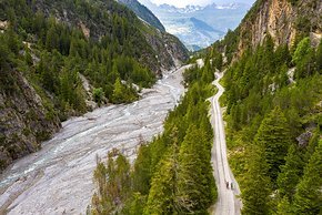 Das wilde Val S-charl mit dem Fluss Clemgia