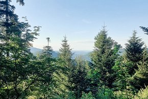 Der Schwarzwald empfängt mich mit tollem Panorama.