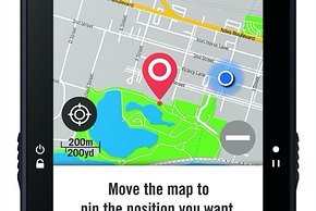 Der Bryton Ryder 750 bietet Navigation auf Open Street Map Basis