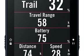 Im E-Bike Modus kann der Ryder 750 die Daten von Shimano Steps-Systemen anzeigen