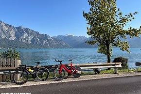 Die Kulisse ist fast schon kitschig schön.