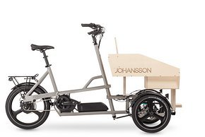 Klingt skandinavisch, ist es aber nicht: Das Johansson Lasten-Dreirad.