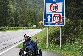 Mit dem Liege-Trike zum Gardasee?