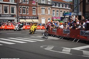 Bob Jungels auf dem Weg zum Sieg bei LBL 2018