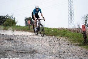 …macht aber auch bei wilderen Fahrmanövern Spaß.