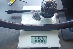 Crossmax 29 UST Vorderrad SON delux Umbau