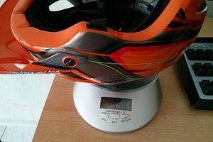 A1 Helmet Turbo Gloss Orange
