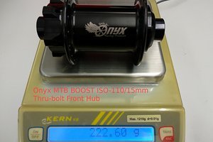 Onyx MTB BOOST ISO-110/15mm Thru-bolt Front Hub