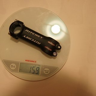 Gewicht Ritchey Vorbau Comp 25.4mm, 110mm, 6°