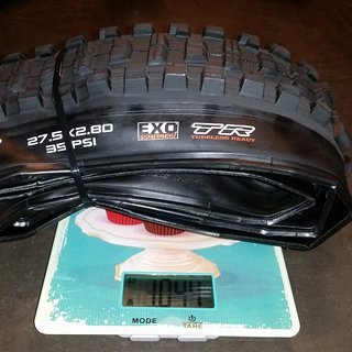 Gewicht Maxxis Reifen Minion DHR II+ Dual Exo 2,8 27,5"