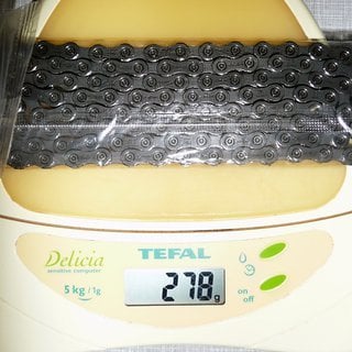 Gewicht Shimano Kette CN-HG74 116 Glieder, 10-fach