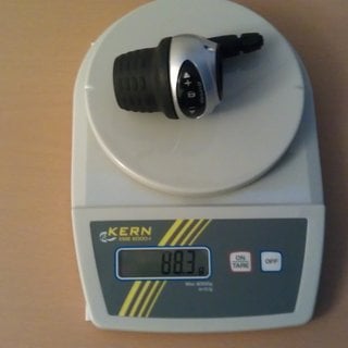 Gewicht Shimano Drehschaltgriff Nexus SL-8S30-A 8-fach