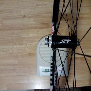 Gewicht Shimano Systemlaufräder XT HB-M788 - WTB Frequency Team i25 - DT Revo/Comp 29", VR, 100mm/15mm