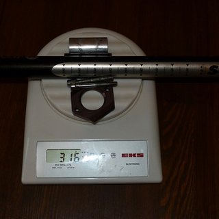 Gewicht RooX Sattelstütze S4.2 29,4 x 430mm