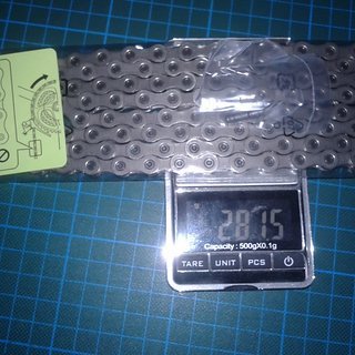 Gewicht Shimano Kette CN-HG95 116 Glieder