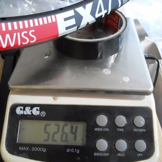 Gewicht DT Swiss Felge EX471 29
