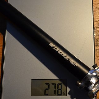 Gewicht Tioga Sattelstütze Sattelstütze (Alu) 27,0 x 350mm