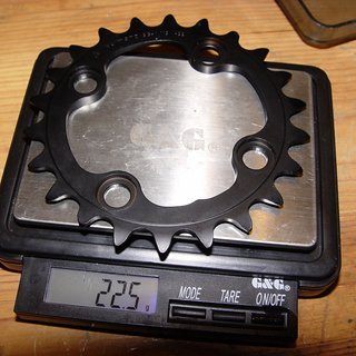 Gewicht Shimano Kettenblatt XTR FC-M960 64mm, 22Z
