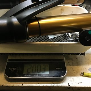 Gewicht Fox Racing Shox Federgabel 2016 36 K, Float 26" 180mm, hsc/lsc, tapered, 20mm achse mit kralle 180mm 26"