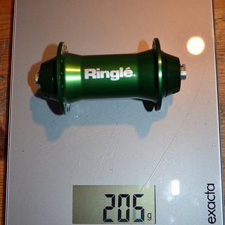 Gewicht SunRingle Nabe RINGLE SUPER-DUPPER BUBBA FRONT 100 mm