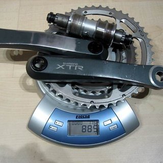 Gewicht Shimano Kurbelgarnitur XTR FC-M952 170mm, 22-32-44Z