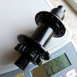 Gewicht BOR Nabe MD7 Rear 142/12mm, 32-Loch