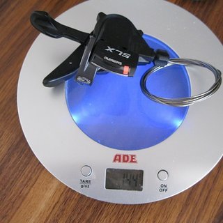 Gewicht Shimano Schalthebel SLX SL-M660 9-fach