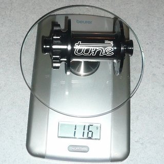 Gewicht Tune Nabe King 15mm, 32-loch