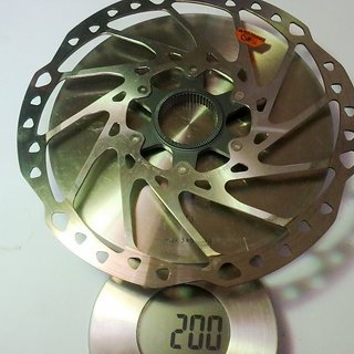 Gewicht Shimano Bremsscheibe SM-RT64L 203mm