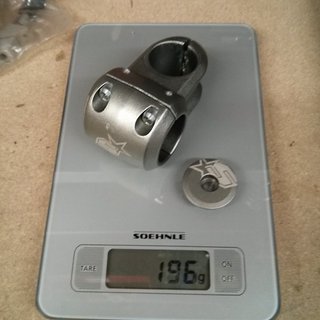 Gewicht Spank Vorbau Spoon 31.8mm, 40mm, 0°