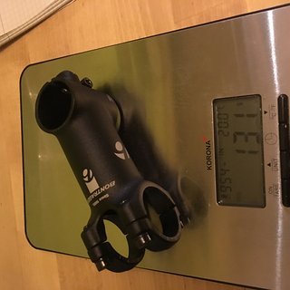 Gewicht Bontrager Vorbau Bontrager Pro 80mm 7°