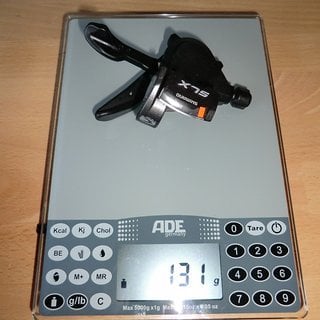 Gewicht Shimano Schalthebel SLX SL-M660 