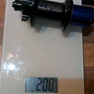 Gewicht Tune Nabe Kong 135mm/QR, 32-Loch