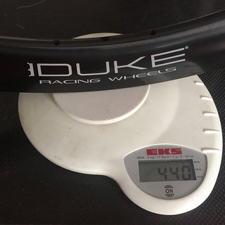Gewicht Duke Felge Baccara 48C SLS2 622