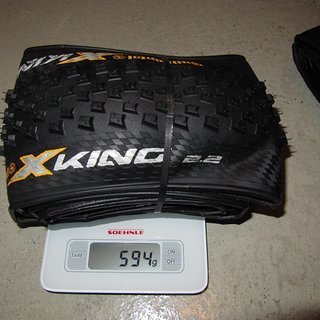 Gewicht Continental Reifen X-King Protection 26x2.2" / 55-559