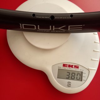 Gewicht Duke Felge World Runner 27 Clincher 622x22