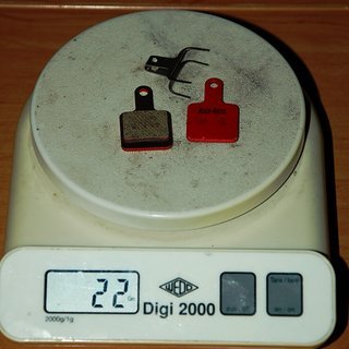 Gewicht Kool Stop Bremsbelag KS-D735 n/a