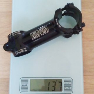 Gewicht Truvativ Vorbau Team 31.8mm, 90mm, 5°