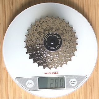 Gewicht Shimano Kassette 105 CS-5800 11-fach, 11-28Z