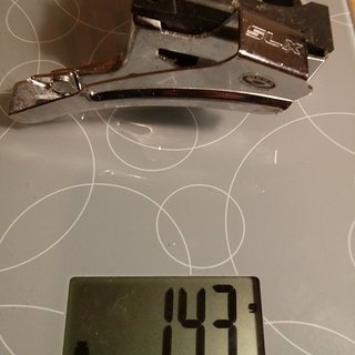 Gewicht Shimano Umwerfer SLX FD-M665 34.9mm