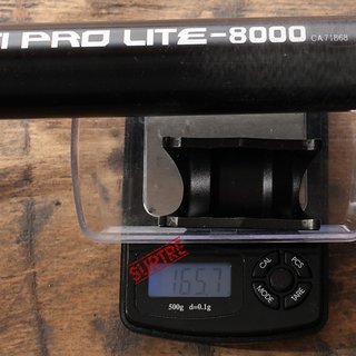 Gewicht KCNC Sattelstütze Ti Pro Lite Scandium 31.6 x 400mm