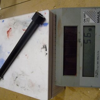 Gewicht Alutech Achse Steckachse (Al) 135 x 12mm