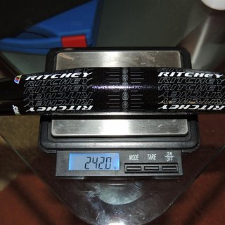 Gewicht Ritchey Lenker WCS 2x 31.8mm, 720mm