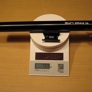 Gewicht KCNC Sattelstütze Ti Pro Lite Scandium 31.6 x 350mm