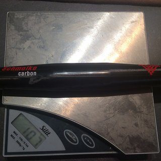 Gewicht Schmolke Carbon Lenker Flatbar TLO oversize 31,8 700