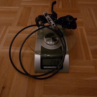 Gewicht Shimano Scheibenbremse XT BR-M785 VR, 1000mm